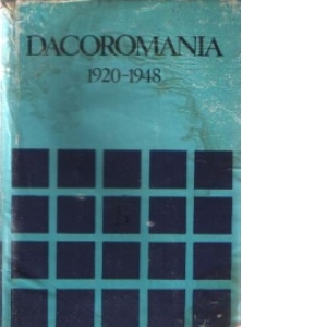 Dacoromania 1920-1948 - Bibliografie