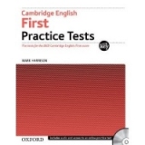 Cambridge English First: Practice Tests With Key and Audio CD Pack