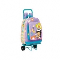 Trolley cu rucsac detasabil Tutti Cuti puppy love 43 x 32 x 13 cm