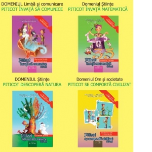 Set Gradinita 3-5 ani (4 carti color)