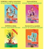 Set Gradinita 5-7 ani (4 carti color) + Carte de colorat si versuri