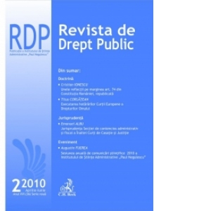 Revista de Drept Public, Nr. 2/2010