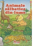 Animale salbatice din lume - carte de citit si colorat