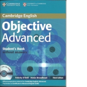 Cambridge English Objective Advanced - Student s Book without answers (with CD-ROM)-Third Edition