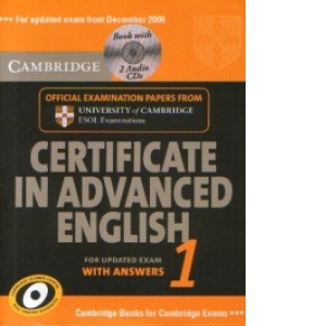 Certificate in Advanced English 1 - for updated exam (with answers)