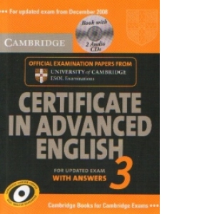 Certificate in Advanced English 3 - for updated exam (with answers)