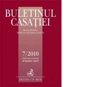 Buletinul Casatiei, Nr. 7/2010