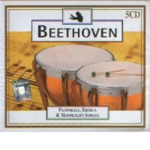Beethoven - Pastorale, Eroica and Moonlight Sonata (5CD)