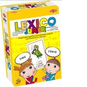Lexico Junior. Joc tip dictionar ilustrat - Illustrated Dictionary Game