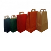 Punga cadou hartie natur (Kraft) marime L (37 cm/ 27 cm)