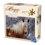 Puzzle Special 239 piese in formi de cai Magic of horses - Haflingers - 1