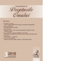 Noua Revista de Drepturile Omului, Nr. 3/2010