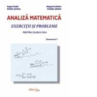 Analiza Matematica - Exercitii si probleme pentru clasa a XI-a, semestrul I