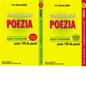 Literatura romana - Poezia (2 volume) - Eseuri structurate pentru invatamantul preuniversitar