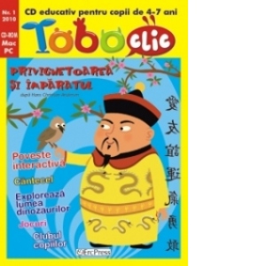 TOBOCLIC nr. 1. CD educativ pentru copii de 4-7 ani
