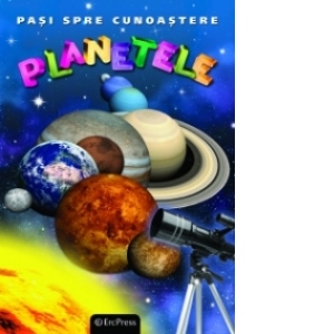 DVD Enciclopedia Junior nr. 2. Pasi spre cunoastere - Planetele (carte + DVD)