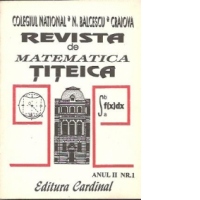 Revista de matematica Titeica, Anul II, Nr. 1