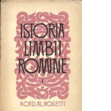 Istoria limbii romine, Volumele I, II si III