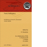 Varia Aethiopica. In Memory of Sevir B. Chernetsov (1943-2005) (Scrinium: Revue de patrologie, d'hagiographie critique et d'histoire ecclesiastique 1)