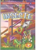 Insecte - Carte de colorat