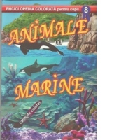 Animale marine - Carte de colorat