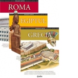 Pachet Civilizatiile Antice - Grecia. Egiptul. Roma (2+1 gratis)