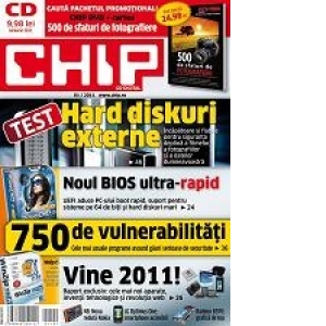 CHIP cu CD - Ianuarie 2011