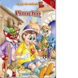 Pinochio - carte de colorat (format A4)