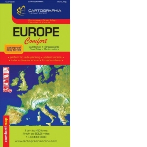 Harta rutiera Europa Comfort