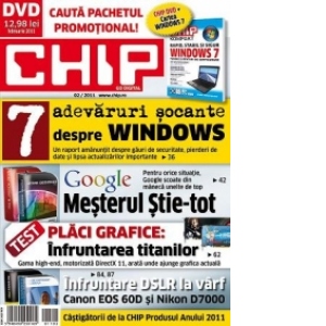 CHIP cu DVD - Februarie 2011