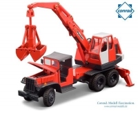 Macheta Excavator Poclain TP30 pe sasiu GMC 1:50