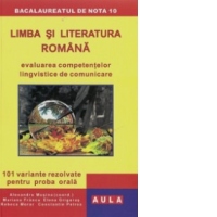 LIMBA si LITERATURA ROMANA. Bacalaureat. Proba orala.