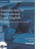 Introduction to International Legal English - Student's Book with Audio CDs