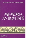 Memoria Antiquitatis XXVII (2010)