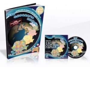 Pachet educational EDU (carte + CD) - Geografia Romaniei