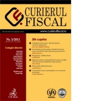 Curierul fiscal, Nr. 3/2011