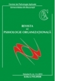 Revista de psihologie organizationala. Volumul X, nr. 1-4, 2010