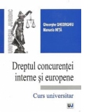 Dreptul concurentei interne si europene - Curs universitar