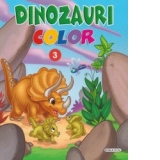 Dinozauri Color 3 (carte de colorat)