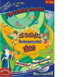 Sa invatam in lumea lui Dino. Portofoliul elevului - Matematica si Perspicacitate (CD-ROM)