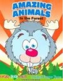 Amazing Animals Sticker 4 Assorted Titles