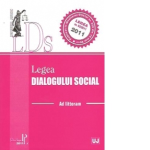 Legea dialogului social nr. 62/2011