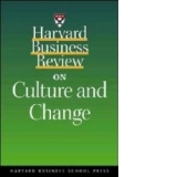 Harvard Business Review Culture and Change