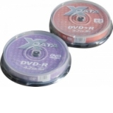 DVD-R X-DATA, 10 bucati/cutie
