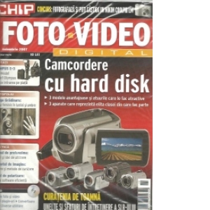 Foto-Video Digital, Noiembrie 2007 - Camcordere cu hard disk