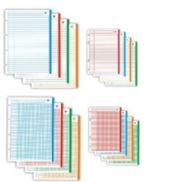 Rezerve caiet mecanic Diamond Line, format A5, 80 file, liniatura aritmetica