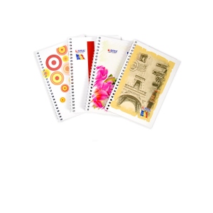 Carnetel spiralizat, format A6, 50 file, liniatura dictando