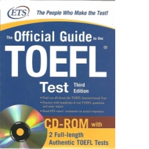 The Official Guide to the TOEFL Test (Third Edition)(CD-ROM with 2 Full-lenght Authentic TOEFL Tests) - International Edition