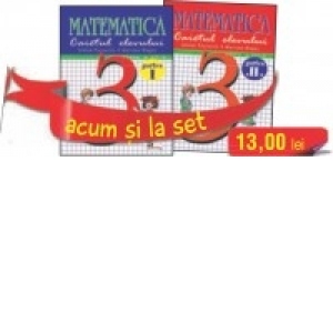Set caiete Matematica pentru clasa a III-a (semestrele I si II)