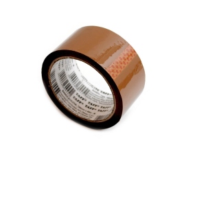Banda adeziva 48 mm x 60 m, maron Taff